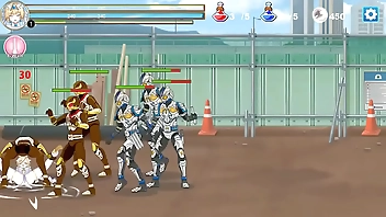 Blonde princess having sex with men in Magical angel fairy princess new 2024 hentai game gameplay