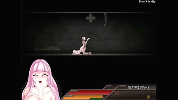 Pink hair woman having sex with men in Unh. Jail new hentai game gameplay