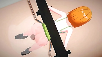 Sex with moaning Yotsuba Nakano - 3D Hentai