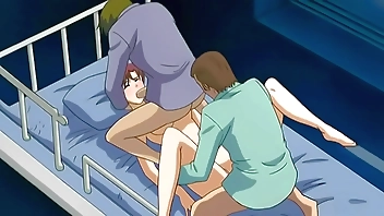 It's the first time she has a threesome and she loves it - Hentai Uncensored