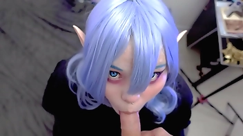 blowjob from goth elf Furiyssh