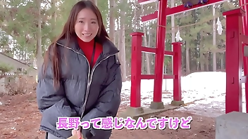 Snow scenery. The footbath and the open -air bath are the best