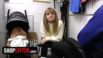 Evie Gets Busted With Her Baby Stroller For Shoplifting And Is Taken For Questioning