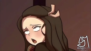 Tanjiro se folla a Nezuko