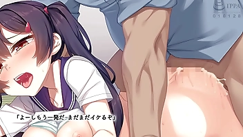 Cocky Young Woman Getting Her Way With The Old Man