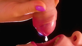 NEW!! 60FPS CLOSE UP: BEST Milking Mouth for your DICK!  ASMR, Tongue and Lips BLOWJOB -XSANYANY 2023