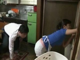 Horny nippon porn star fucking maids' ass in Tokyo XXX tour