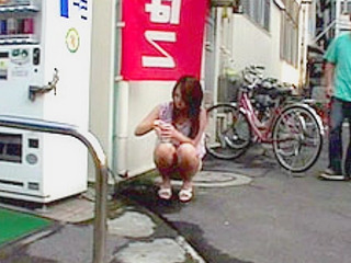 Sexy Nippon teen with wet dreams covered in XXX fuck juice.