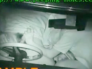 Fucking hot! Nippon guy gets his cock sucked in tokyo car while watching thai porn