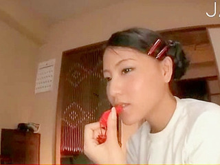 Horny Nippon instructor fucks student's XXX hole