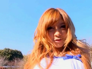 Ravenous XXX star from Tokyo, Nippon, Rin Aikawa, receives thick cock deepthroat, delivering huge load!