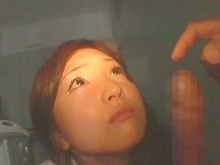 Pounded by a stiff hammer, Nippon cutey aches for more!