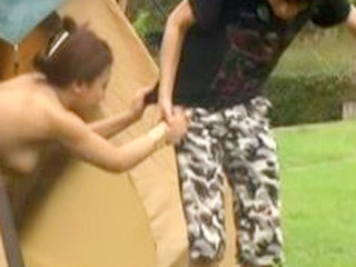 Fucking Like Crazy in Nippon Nature with Oriental Couple