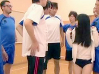 Nippon sex debauchery on young volleyball player by coach and team