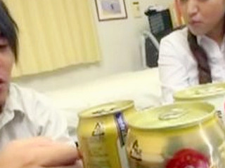 Thai XXX Nippon Revenge: Fucking the Sexy Colleague after the Dirty Guy's Encounter with Beer