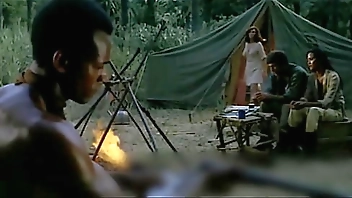 Unfaithful Slut Wife Fucks With A Black Guy While Her Cuckold Husband Watches Them From Behind The Bushes