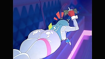 Cyberpunk Rebecca Hardcore Blowjob - Uncensored Hentai